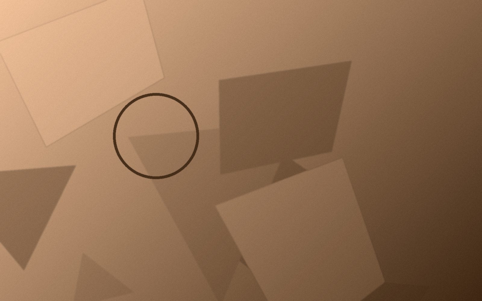 Abstract brand-toned composition representing a consulting & professional services operations review project